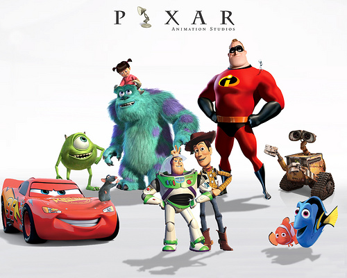 Pixar-Characters